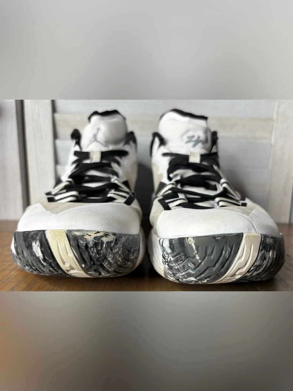 Jordan One Take 4 Russell Westbrook White Black Men’s Sneakers Size 9.5